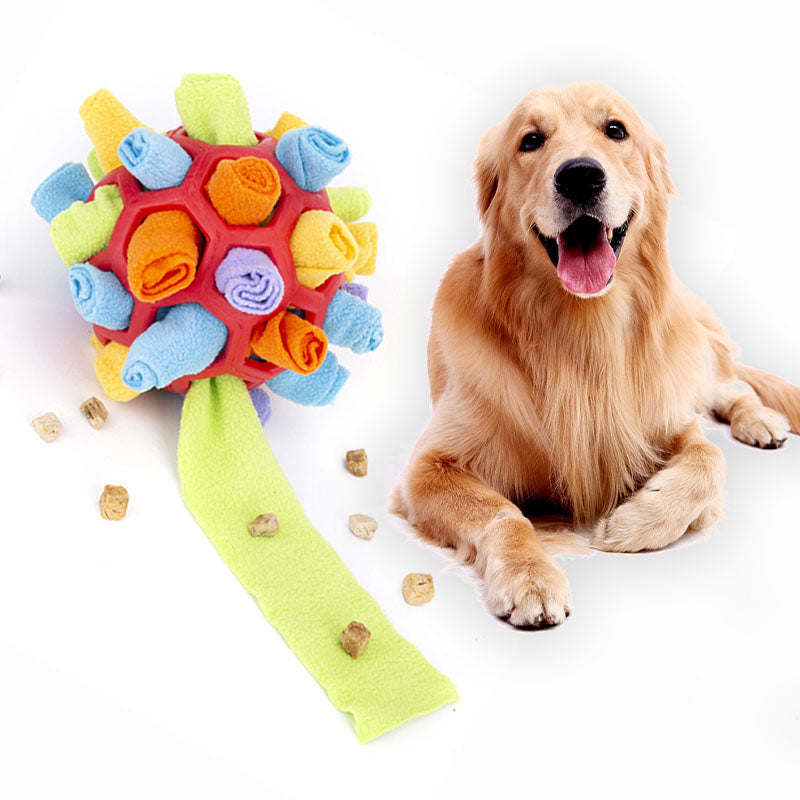 Pelota de Rompecabezas para Olfatear y Merendar para Perros